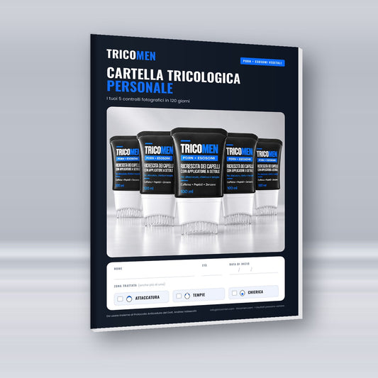 Cartella Tricologica Personale – 5 Controlli in 120 Giorni